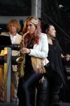 Amsterdam 6 augustus 2017 
Willeke Alberti en Candy Dulfer treden op ter afsluiting van de Gay parade op de dam.