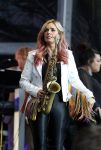 Amsterdam 6 augustus 2017 
Willeke Alberti en Candy Dulfer treden op ter afsluiting van de Gay parade op de dam.