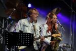Amsterdam 6 augustus 2017 
Willeke Alberti en Candy Dulfer treden op ter afsluiting van de Gay parade op de dam.