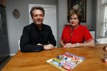 Naarden Vesting 14 september 2017
Catherine Keyl in haar huis in Naarden vesting. Guido den Aantrekker hoofdredakteur Story