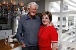 Naarden Vesting 14 september 2017
Catherine Keyl in haar huis in Naarden vesting. Catherine met partner Peter