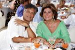 Saint Tropez 3 augustus 2017
Jan des Bouvrie viert zijn 75e verjaardag met familie en vrienden bij Tropezina. Christine Kroonenberg met vriend