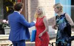Leiden 2 juli 2017 
Jochem Myjer en zijn vriendin Marloes Novan vieren de 40e verjaardag van Jochem met familie en vrienden. Claudia de Breij met partner Jessica van Geel