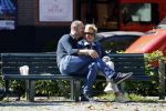 Amsterdam 2 september 2017
Connie Witteman en haar partner Eugene v Dun in Amsterdam zuid.