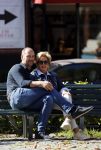 Amsterdam 2 september 2017
Connie Witteman en haar partner Eugene v Dun in Amsterdam zuid.