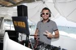 Saint Tropez 3 augustus 2017
Jan des Bouvrie viert zijn 75e verjaardag met familie en vrienden bij Tropezina. DJ Niko