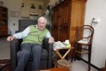 Kollum 26 juli 2017
Dick Passchier woont met zijn vrouw in een woning  in Kollum