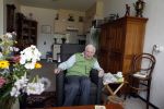 Kollum 26 juli 2017
Dick Passchier woont met zijn vrouw in een woning  in Kollum
