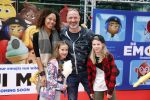 Amsterdam 2 augustus 2017  
Premiere emoji de film in pathe arena. Eddy Zoey met vriendin en zijn kinderen