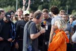 Amsterdam 9 september 2017
Edwin Evers staat op Run van radio 538 bij het Science park.