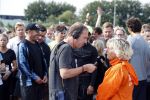 Amsterdam 9 september 2017
Edwin Evers staat op Run van radio 538 bij het Science park.