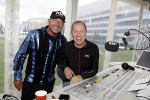 Amsterdam 9 september 2017
Edwin Evers staat op Run van radio 538 bij het Science park.