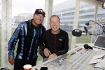Amsterdam 9 september 2017
Edwin Evers staat op Run van radio 538 bij het Science park.