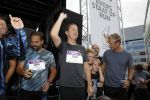 Amsterdam 9 september 2017
Edwin Evers staat op Run van radio 538 bij het Science park.