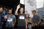 Amsterdam 9 september 2017
Edwin Evers staat op Run van radio 538 bij het Science park.