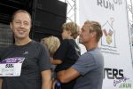 Amsterdam 9 september 2017
Edwin Evers staat op Run van radio 538 bij het Science park.