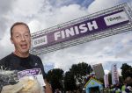 Amsterdam 9 september 2017
Edwin Evers staat op Run van radio 538 bij het Science park.