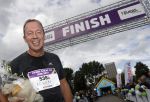 Amsterdam 9 september 2017
Edwin Evers staat op Run van radio 538 bij het Science park.