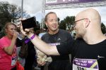 Amsterdam 9 september 2017
Edwin Evers staat op Run van radio 538 bij het Science park.
