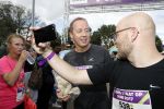 Amsterdam 9 september 2017
Edwin Evers staat op Run van radio 538 bij het Science park.