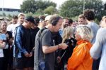Amsterdam 9 september 2017
Edwin Evers staat op Run van radio 538 bij het Science park.