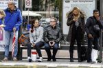 Amsterdam 16 september 2017
Eric Beekes wacht op de tram