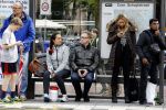 Amsterdam 16 september 2017
Eric Beekes wacht op de tram