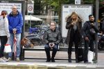 Amsterdam 16 september 2017
Eric Beekes wacht op de tram