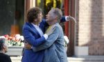 Leiden 2 juli 2017 
Jochem Myjer en zijn vriendin Marloes Novan vieren de 40e verjaardag van Jochem met familie en vrienden. Erik van Muiswinkel