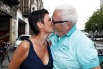 Amsterdam 15 juli 2017
Frits Huffnagel viert zijn 50e verjaardag. Ernst Daniel Smid met vriendin