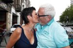 Amsterdam 15 juli 2017
Frits Huffnagel viert zijn 50e verjaardag. Ernst Daniel Smid met vriendin