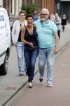Amsterdam 15 juli 2017
Frits Huffnagel viert zijn 50e verjaardag. Ernst Daniel Smid met vriendin