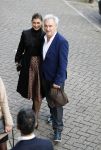 Amsterdam 20 september 2017 
Opening expositie 25 jaar Mart Visser. Euvgenia Parakhina met Jeroen Jorna