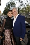 Amsterdam 20 september 2017 
Opening expositie 25 jaar Mart Visser. Euvgenia Parakhina met Jeroen Jorna