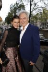 Amsterdam 20 september 2017 
Opening expositie 25 jaar Mart Visser. Euvgenia Parakhina met Jeroen Jorna
