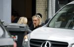 Amsterdam 11 juli 2017
Eva Jinek met vriendin Kristien v Dillen op terras