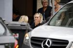Amsterdam 11 juli 2017
Eva Jinek met vriendin Kristien v Dillen op terras