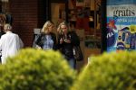 Amsterdam 11 juli 2017
Eva Jinek met vriendin Kristien v Dillen op terras