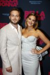 Amsterdam 11 september 2017
Premiere Bella Donna's in pathe arena. Eva Laurenssen met vriend