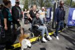 Amsterdam 3 september 2017  
ALS Cityswim in de amsterdamse grachten. Fernando Ricksen