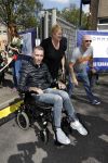 Amsterdam 3 september 2017  
ALS Cityswim in de amsterdamse grachten. Fernando Ricksen