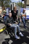 Amsterdam 3 september 2017  
ALS Cityswim in de amsterdamse grachten. Fernando Ricksen