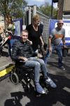 Amsterdam 3 september 2017  
ALS Cityswim in de amsterdamse grachten. Fernando Ricksen