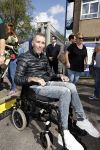 Amsterdam 3 september 2017  
ALS Cityswim in de amsterdamse grachten. Fernando Ricksen
