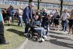 Amsterdam 3 september 2017  
ALS Cityswim in de amsterdamse grachten. Fernando Ricksen