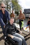 Amsterdam 3 september 2017  
ALS Cityswim in de amsterdamse grachten. Fernando Ricksen