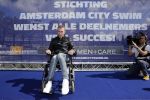 Amsterdam 3 september 2017  
ALS Cityswim in de amsterdamse grachten. Fernando Ricksen