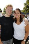 Amsterdam 3 september 2017  
ALS Cityswim in de amsterdamse grachten. Ferry Weertman en Ranomi Kromowidjojo