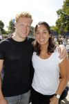 Amsterdam 3 september 2017  
ALS Cityswim in de amsterdamse grachten. Ferry Weertman en Ranomi Kromowidjojo