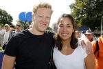 Amsterdam 3 september 2017  
ALS Cityswim in de amsterdamse grachten. Ferry Weertman en Ranomi Kromowidjojo